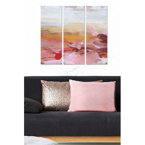 Wallity MDF1056546683 Multicolor Decorative MDF Painting (3 Pieces) Cijene