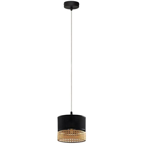  Visilica na sajli PAGLIA 1xE27/15W/230V crna/ratan Cene