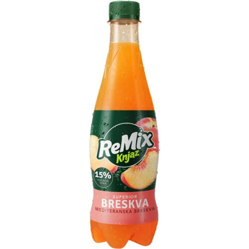 Knjaz Miloš gazirani sok Remix Breskva, 0.5 l Cene