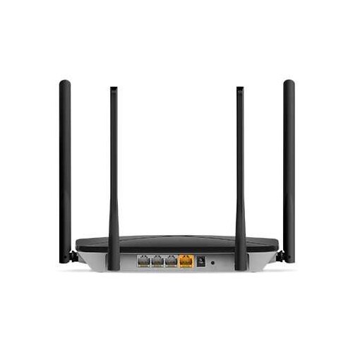 Unknown Mercusys AC12G AC1300 Dual Band Wireless Router, 867Mbps at 5GHz + 400Mbps at 2.4GHz, 1 10/100/1000M WAN + 3 10/100/1000M LAN, 4 x fixed 5dBi High Gain antennas, MU-MIMO, Smart Connect, IPTV and IPv6 supported, Mercusys App, WPA3, 2x2 MIMO Cene
