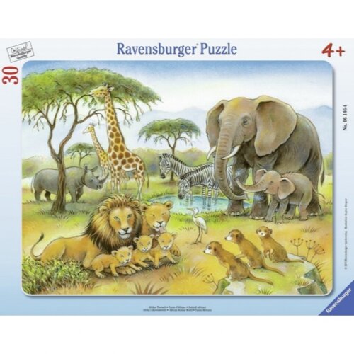Ravensburger puzzle (slagalice) - Africki svet Slike