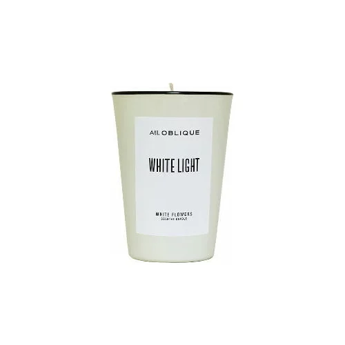 Atelier Oblique White Light dišeča sveča