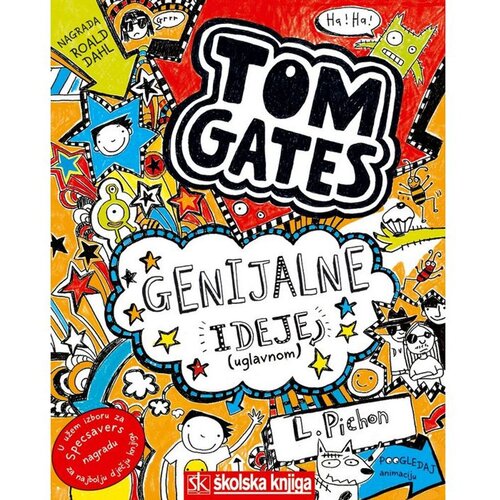 Školska knjiga Tom Gates - Genijalne ideje (uglavnom), 4. knjiga Cene