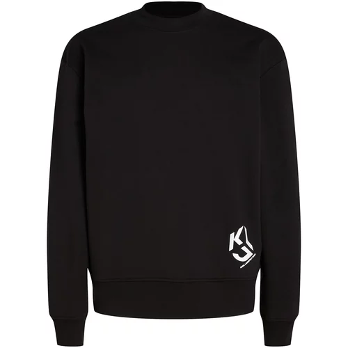 KARL LAGERFELD JEANS Sweater majica plava / crna / bijela