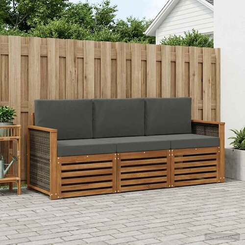  Setovi sofa 3 kom. Čvrsto drvo akacije Cene