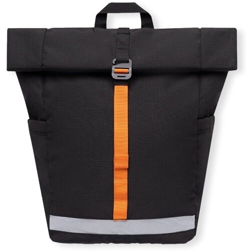 Lefrik Nahrbtniki Lars Roll Vandra Backpack - Black Rip Črna Cene