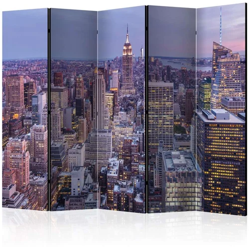  Paravan u 5 dijelova - Evening City II [Room Dividers] 225x172