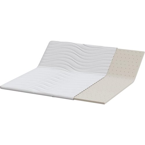  Nadmadrac Bijelo 180 x 200 cm Pleteno platno Slike