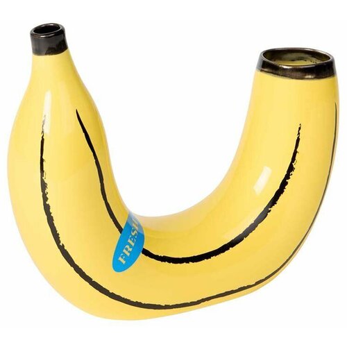 DOIY Vaza Banana, žuta, 22 cm, Slike
