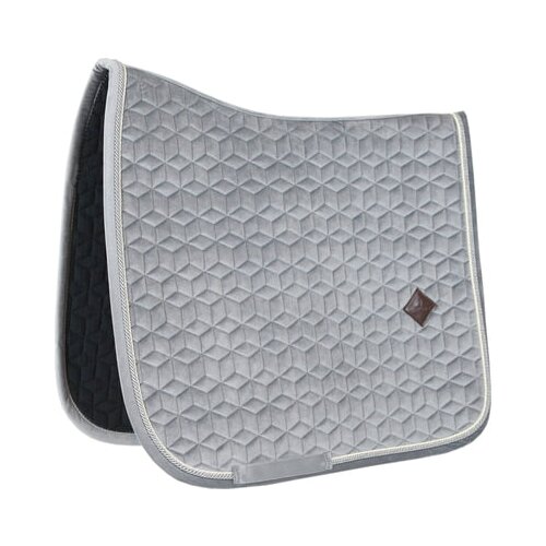 Kentucky Horsewear Dresurna podsedelnica "Velvet Basic" - siva Cene