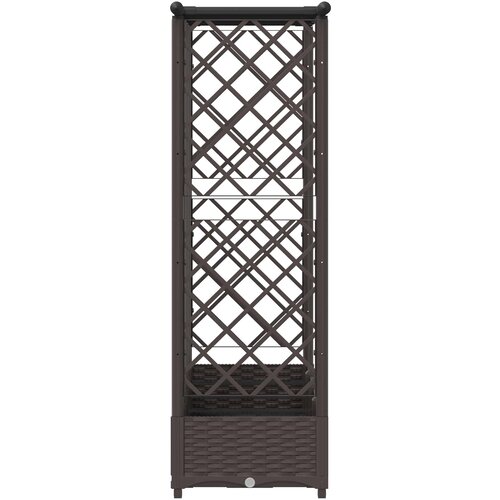 vidaXL Povi&scaron;eni krevet s mrežom i krovom Smeđa 202,5 x 40 x 123 cm PP Cijene