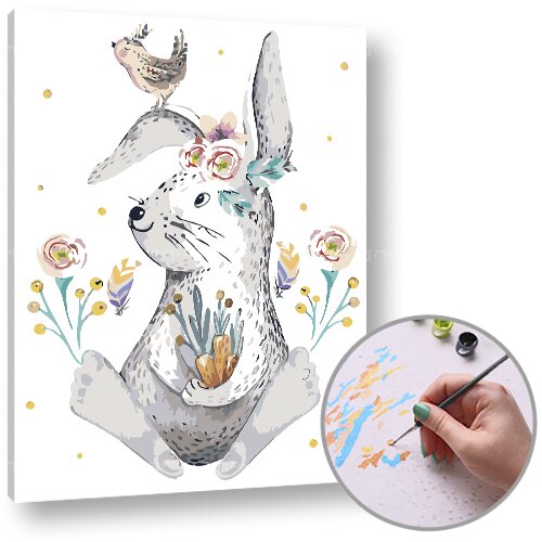  Slikanje po številkah BIG Bunny | srednja težavnost Cene