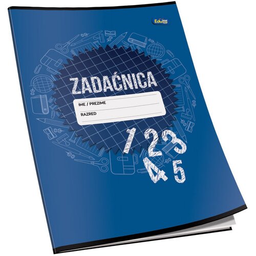 OBRAZAC &amp;Scaron;KOLSKI ZADAĆNICA A4 KARO 12L EDUCA Slike