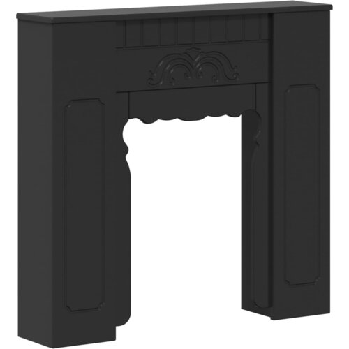  Okvir za kamin Crna 93 x 20 x 89 cm Konstruirano drvo Slike