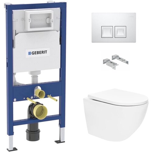 Geberit GEBBS67D35B sat wc školjka s kompletom duofix 458.103.00.1 Delta35 Cene