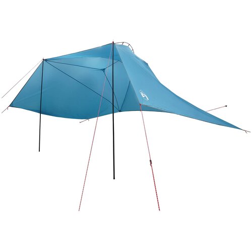 vidaXL Avto &scaron;otor s streho Modra 350 x 250 cm Poliester in jeklo, (5000309416) Cene