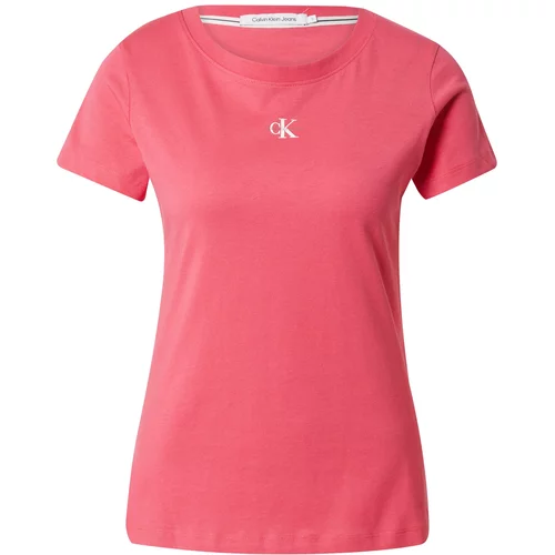 Calvin Klein Jeans Majica siva / roza / bela