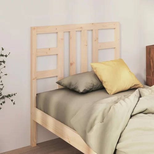  Uzglavlje za krevet 81 x 4 x 100 cm od masivne borovine