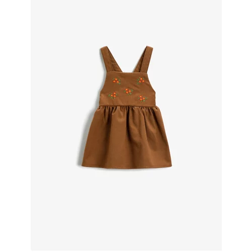 Koton Dress - Brown - Basic