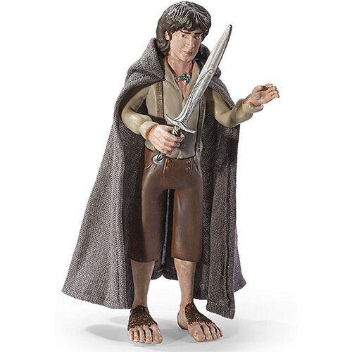 The Noble Collection - LORD OF THE RINGS - BENDYFIGS - FRODO BAGGINS FIGURA Cene