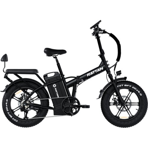 Rattan LM Ultra zložljivo električno kolo &amp;ndash; baterija 40,5 Ah, doseg 200 km, črna, (5000234693) Slike