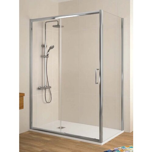Quartz Tu&scaron; kabina Mrb Adapto srebrni ram 120x80cm providno staklo 6mm Cene