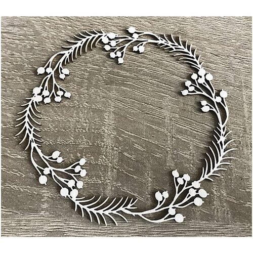  Leseni okrasni element okvirček - ornament - 1 kos (Leseni elementi) Slike