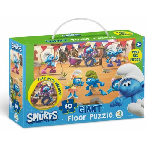  PODNE PUZZLE THE SMURFS 40PCS 200619 Cene