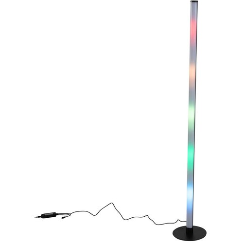 Trio Leuchten Neon tafellamp zwart incl. LED RGB dimbaar - Tijs Slike