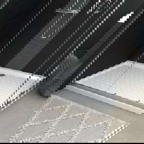 vidaXL Tuš kad s pikami bela 80x120x4 cm ABS Cene