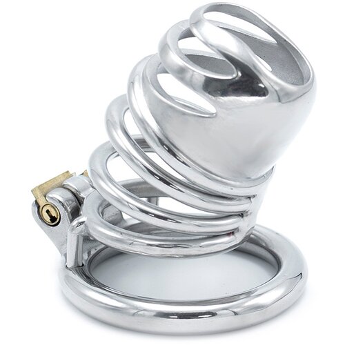 Kiotos Steel Modern Chastity Device Slike