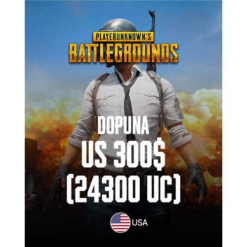 PUBG dopuna - US 300$ (24300 UC) / Digital Cene