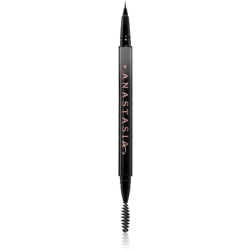 Anastasia Beverly Hills MicroStroke Brow Pen tekoče črtalo za obrvi s krtačko odtenek Dark Brown 0.5 ml Cene