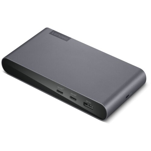 Lenovo 40B30090EU priključna postaja in replikator priključka za prenosni računalnik 2 x USB 3.2 Gen 2 (3.1 Gen 2) Type-C Siva Slike