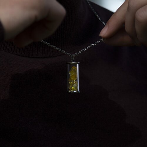 Epic Fantasy Shop Citrin bočica ogrlica Cene
