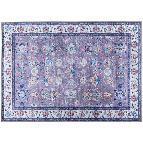  protivklizni orijentalni tepih print shine 120x170 cm, plave boje Cene