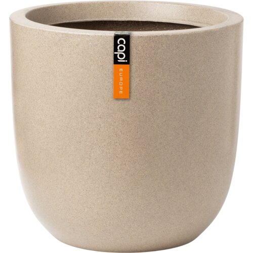 Capi Kroglast cvetlični lonec &amp;quot;Waste Smooth&amp;quot; 43x41 cm - terazzo beige Slike