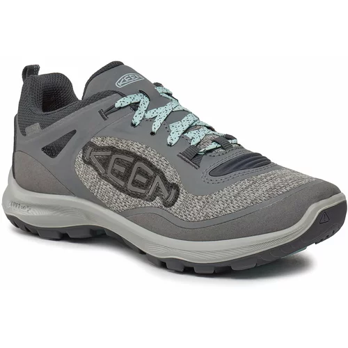 Keen Trekking čevlji Terradora Flex Wp 1026883 Steel Grey/Cloud Blue