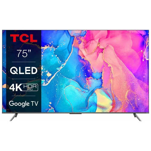Tcl QLED TV 75" 75C635, Google TV