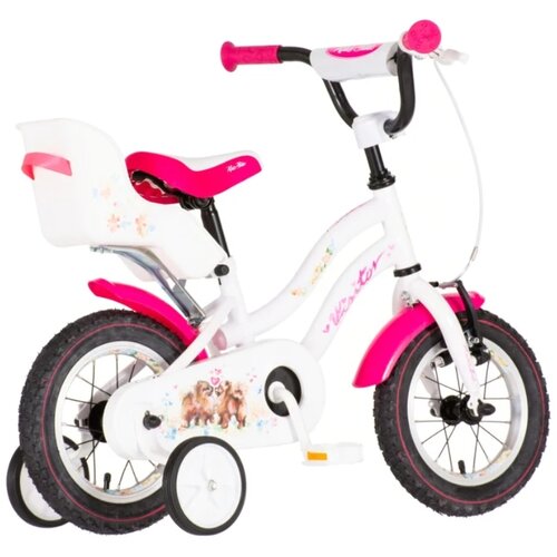 Visitor bicikla za decu dog 12&amp;quot; roze, 2g+ Slike