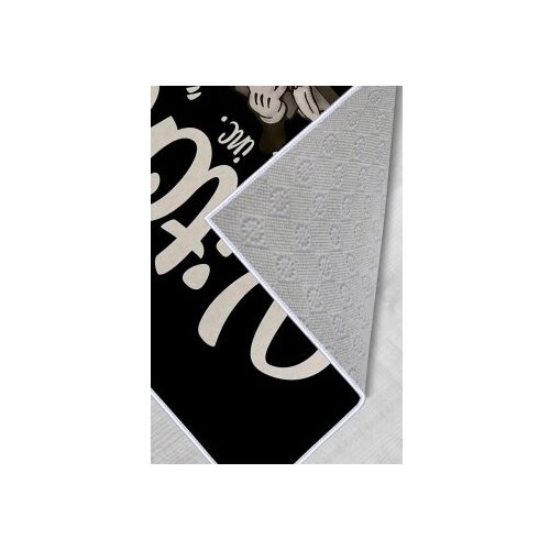Conceptum Hypnose Tepih Hmnt570, Pravougaoni, 80 x 300 cm, Crno-Bijeli Slike