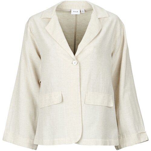 Vila VIPRISILLA 7/8 LOOSE BLAZER Bež Cijene