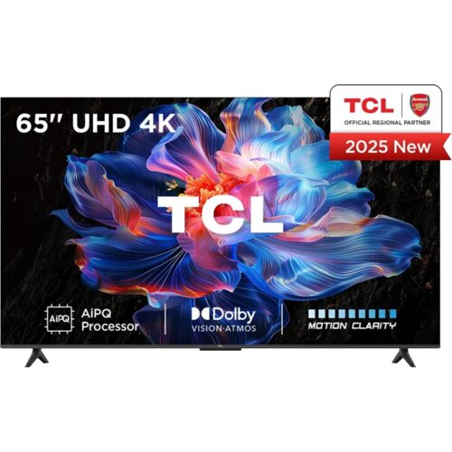 Tcl 65&amp;quot;V6C 4K TV Google OS HDR10 HVA Panel Motion Clarity Dolby Audio; AiPQ Processor; 65V6C Slike