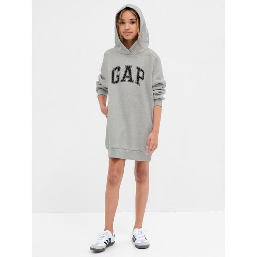 GAP Kids Sweatshirt Dress with Logo - Girls Slike