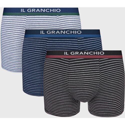 Il Granchio 3PACK Bombažne boksarice James Cene