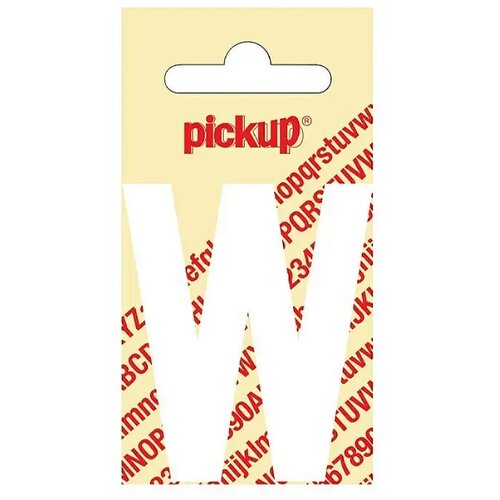  Nalepka Pickup (Motiv: W, bele barve, višina: 60 mm) Cene