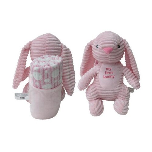 Bbo set igračka + ćebence (wl-n50255-8) &ndash; pink rabbit ( WL-N50255-8PRABBIT ) Cene