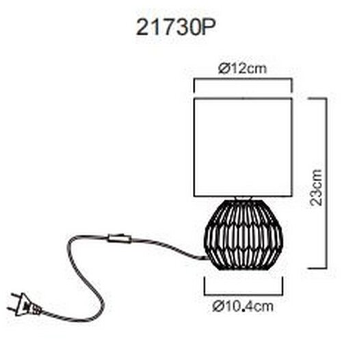 Globo stolna lampa E14 40W sylas roza Slike