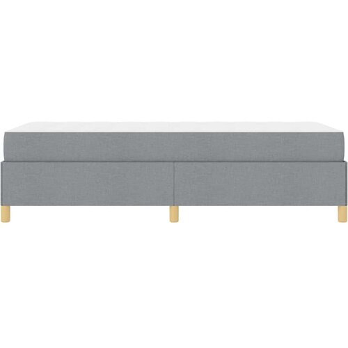  Krevetna konstrukcija Svijetlo siva 90 x 200 cm tkanina Slike
