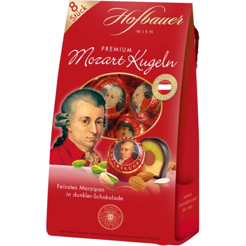 Hofbauer Mozartove kroglice - temna čokolada - 160 g Cene